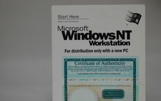 Microsoft Windows  NT workstation ,ohjekirja