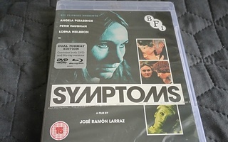 Symptoms (1974) Blu-ray + DVD **muoveissa**