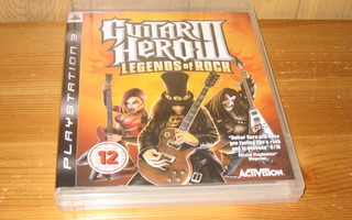 Guitar Hero III: Legends of Rock Ps3