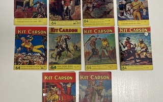 Kit Carson lehtiä vuosilta 1957-1961