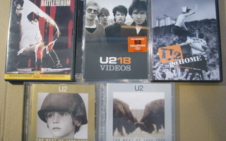 U2 ( 2 x dvd + 3 x cd )