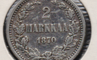 1870 2 markkaa kl7