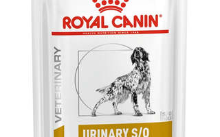 ROYAL CANIN Urinary S/O Märkä koiranruoka Palat kastikkees