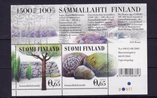 Suomi v 2004, SAMMALLAHDENMÄKI-UNESCO, postituore blokki