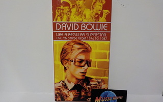DAVID BOWIE - LIKE A REGULAR SUPERSTAR UUSI 8CD LIVE BOX +