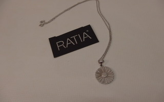 Kaunis hopeinen riipus, Ratia, design Eeva Mela, UUSI