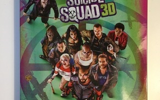 Suicide Squad (Blu-ray 3D + Blu-ray) Will Smith, Jared Leto