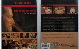 Phil Maturano AFRO CUBAN DRUMMING - DVD  [Rumpu opetus 3]