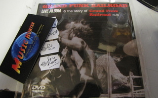 GRAND FUNK RAILROAD - LIVE ALBUM CD + DVD VERY RARE