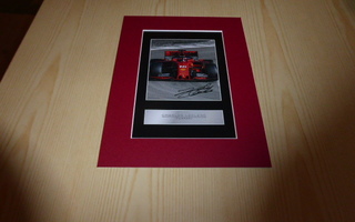 Uusi Charles Leclerc Ferrari Formula F1 valokuva ja paspis