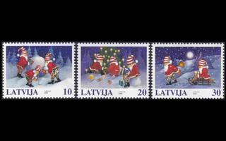 Latvia 492-4 ** Joulu (1998)