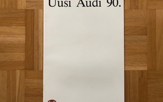 Esite Audi 90 B3 vuodelta 1988 VAG