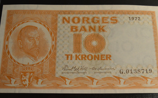 Norja 1972 10 Kroner