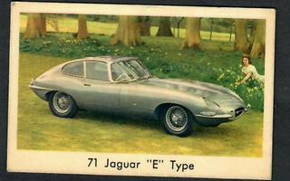 Keräilykuva - Auto - 17 Jaguar "E" Type