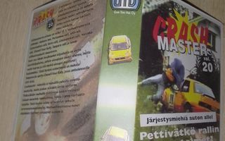 VHS Crash Master vol 20 (GTV OY FI) kaatokasetti