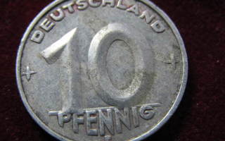 10 pfenning 1950A DDR