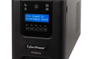 CyberPower PR750ELCD keskeytymätön virtalähde (UPS) 0,75 k