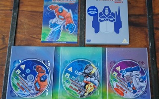 The Transformers 80-luvun piirretty Kausi 1 DVD