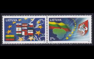 Liettua 844-5p1 ** Liittyminen Euroopan unioniin (2004)