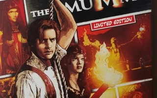 The Mummy Muumio blu-ray (Comic Book Cover)  -Blu-Ray