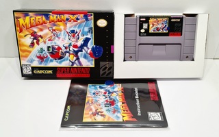 SNES - Mega Man X3 (+repro kotelo & ohjeet, NTSC)