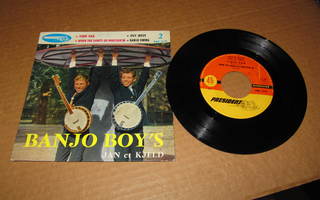 Banjo Boy`s -Jan & Kjeld 7" Tiger Rag+3 , PS v.1960 GREAT!