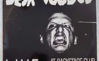 DEJA VOODOO Live At Backstage Club Helsinki Finland LP '89