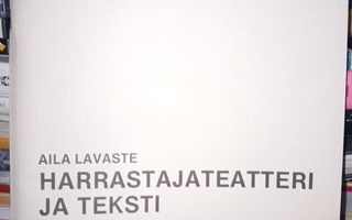 Aila Lavaste :  Harrastajateatteri ja teksti  ( SIS POSTIKUL