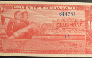 Vietnam 1962 10 Dong