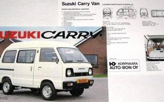 1983 Suzuki Carry Van esite - KUIN UUSI - suomalainen