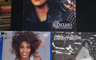 3kpl WHITNEY HOUSTON LP levyjä