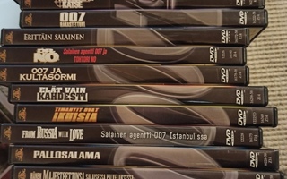 James Bond 007 dvd-kokoelma 20kpl