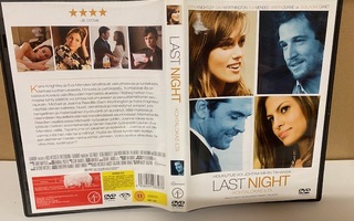 Last Night - kohtalokas ilta DVD