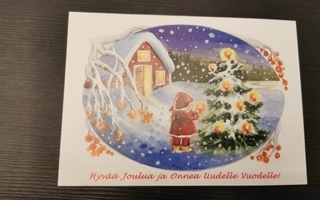 Maija-Liisa "Maikki" Parkkila, "Joulun satu saa" joulukortti