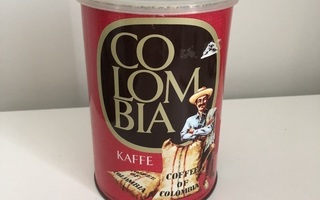 Colombia kahvia - peltipurkki