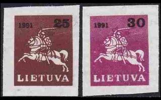 Liettua 480-1 ** Käyttösarja ratsastaja (1991)