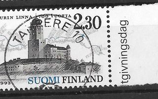 1993 Viipurin linna 2,30mk LOisto Tampere 10 14.12.93