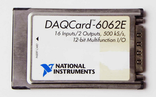 National Instruments DAQ Card - 6062E PCMCIA