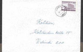 Postilähetys - Yl.m. 40mk (LAPE 466) Eura 24.7.1957
