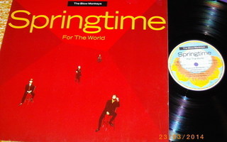 BLOW MONKEYS - springtime for the world - LP -90 synthpop EX