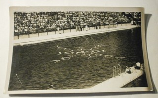 Wien,Työläisolympialaiset, kuviokelluntanäytös,1931 Suomeen