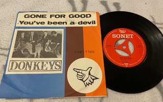 Donkeys – Gone For Good 7" Tanska 1965