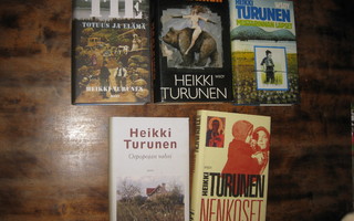 5 x Heikki Turunen, romaani