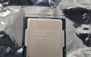 Intel Core i7 11700F, LGA1200, toimiva