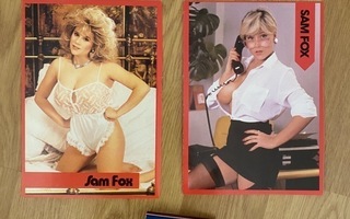 Samantha Fox postikortit ja MINISuosikki