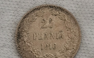 25 penniä 1916, Suomi