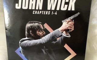 JOHN WICK  CHAPTERS 1 - 4  BLU-RAY