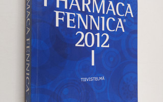 Pharmaca Fennica 2012 1