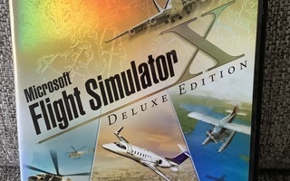 MICROSOFT FLIGHT SIMULATOR X (DELUXE EDITION)