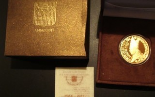 100 € Vatikaani 2011 Kultaraha